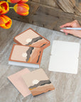 Sun on the Horizon Artisan Note Cards