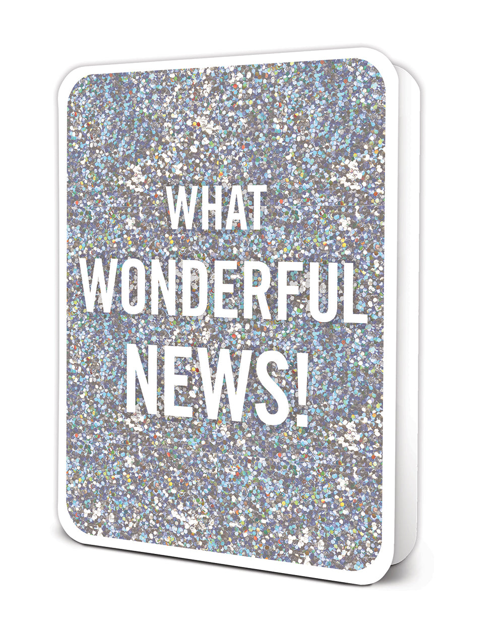 What Wonderful News! Deluxe Greeting Card