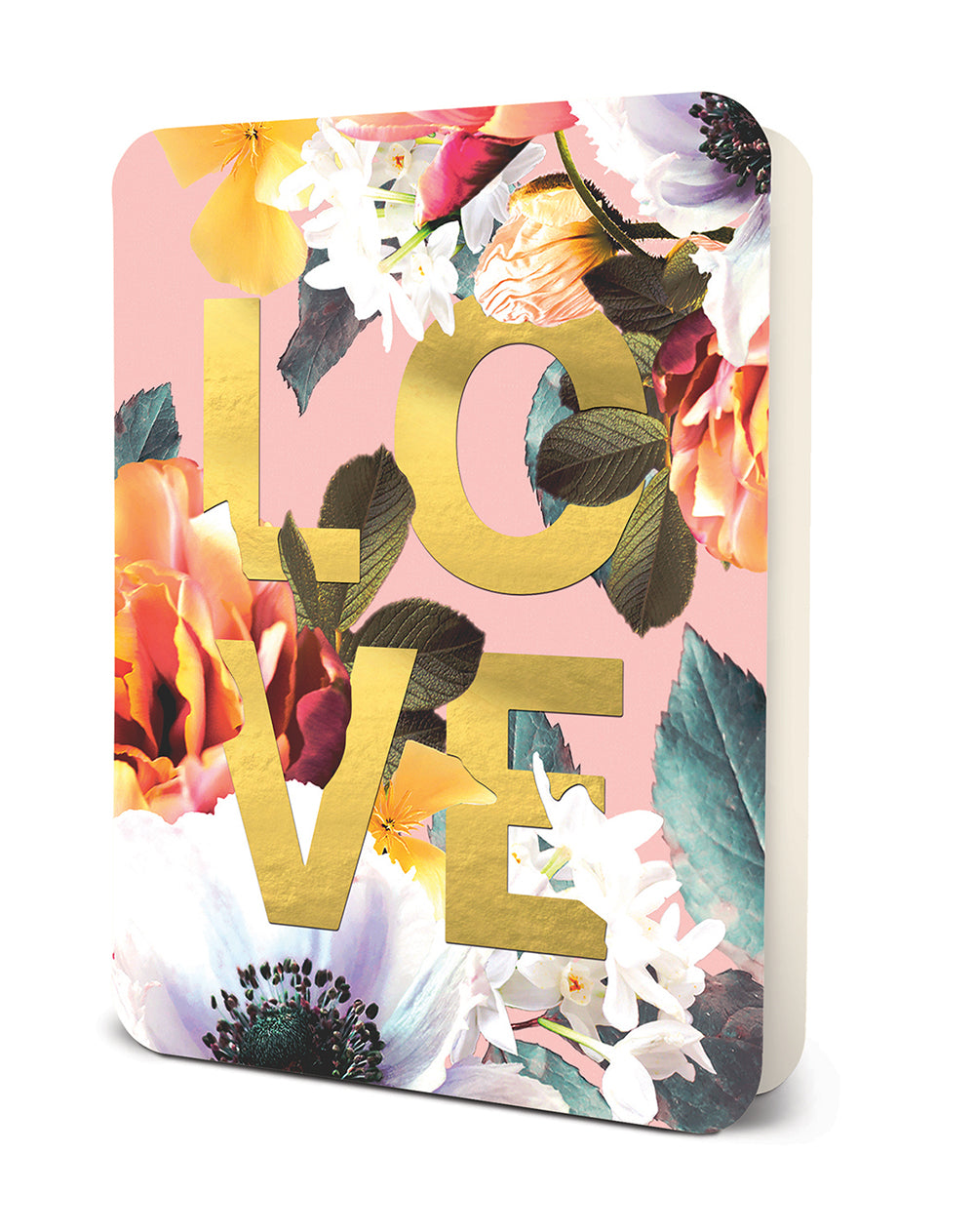 LOVE Floral Deluxe Greeting Card
