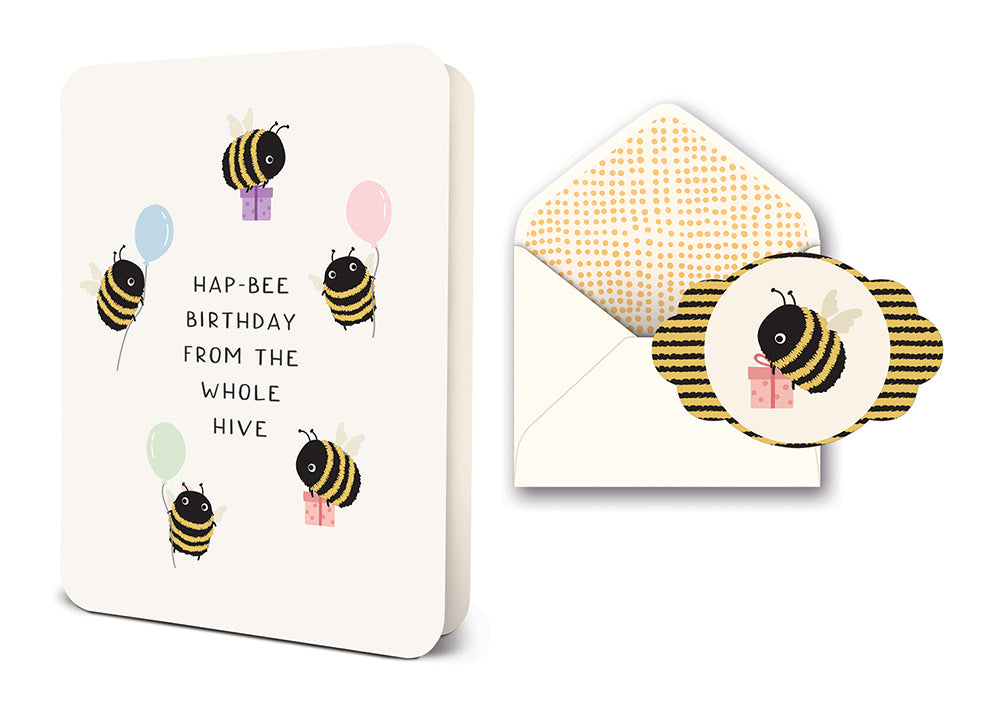 HB from the Whole Hive Deluxe Greeting Card