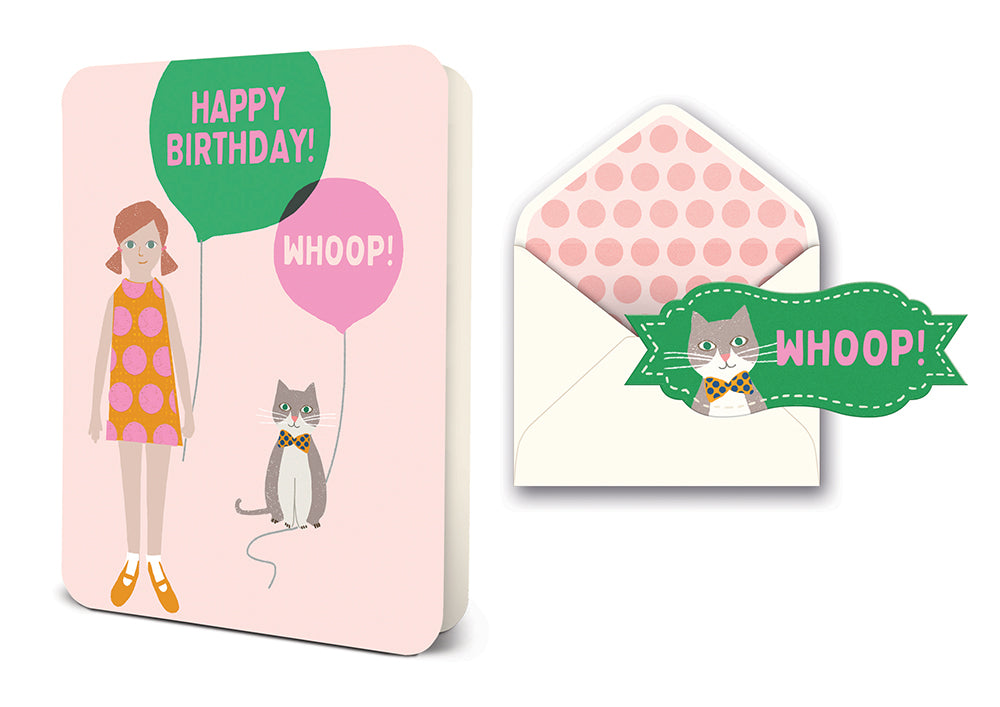 Happy Birthday! Whoop! Deluxe Greeting Card