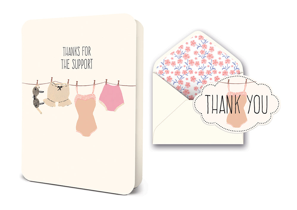 Thanks Deluxe Greeting Card