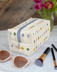 Dotted Palms Loaf Cosmetic Bag