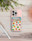 Smiley Trails Stick-On Cell Phone Wallet