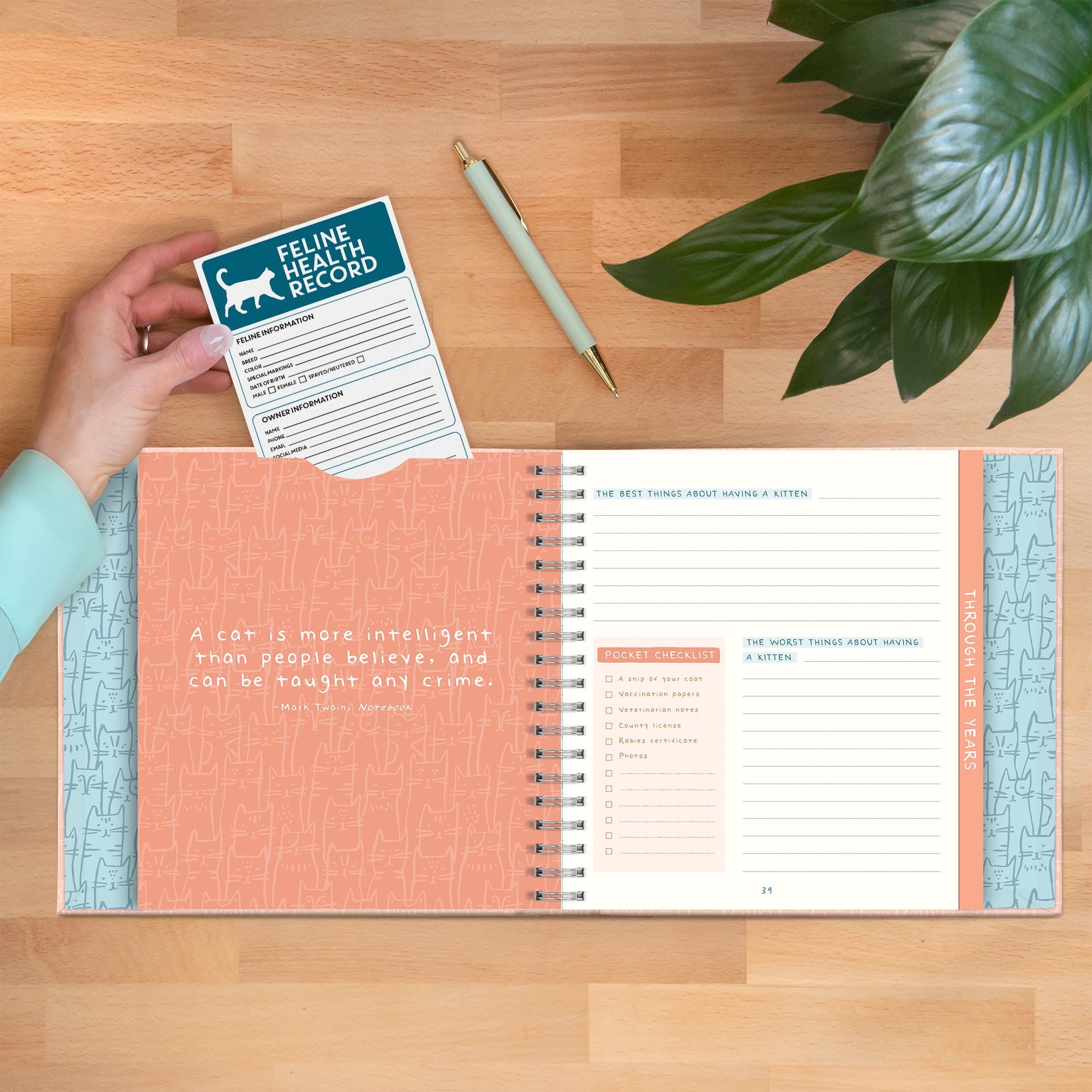 It's a Cat! Guided Journal