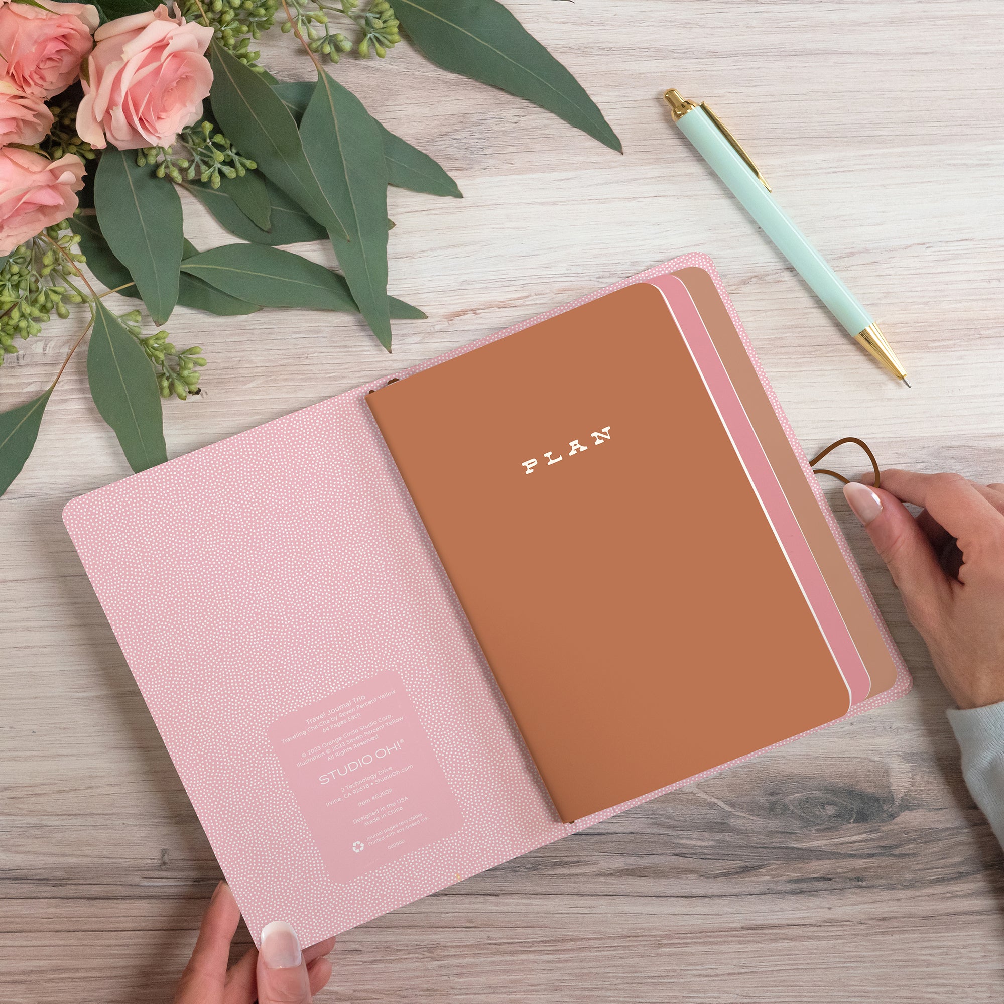 Traveling Cha-Cha Travel Journal Trio