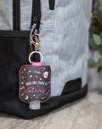 Moons & Stars Hand-Sanitizer Holder with Travel Bottle