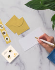 Buzzy Bees Mini Note Card Set with Stickers