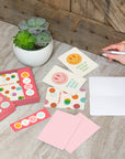 Be All Smiles Note Card Set with Stickers