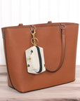 Don't Worry Bee Happy Key Chain Pouch