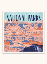 2024 National Parks 12" x 12" Wall Calendar