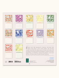Birth Flowers 12" x 12" Wall Calendar