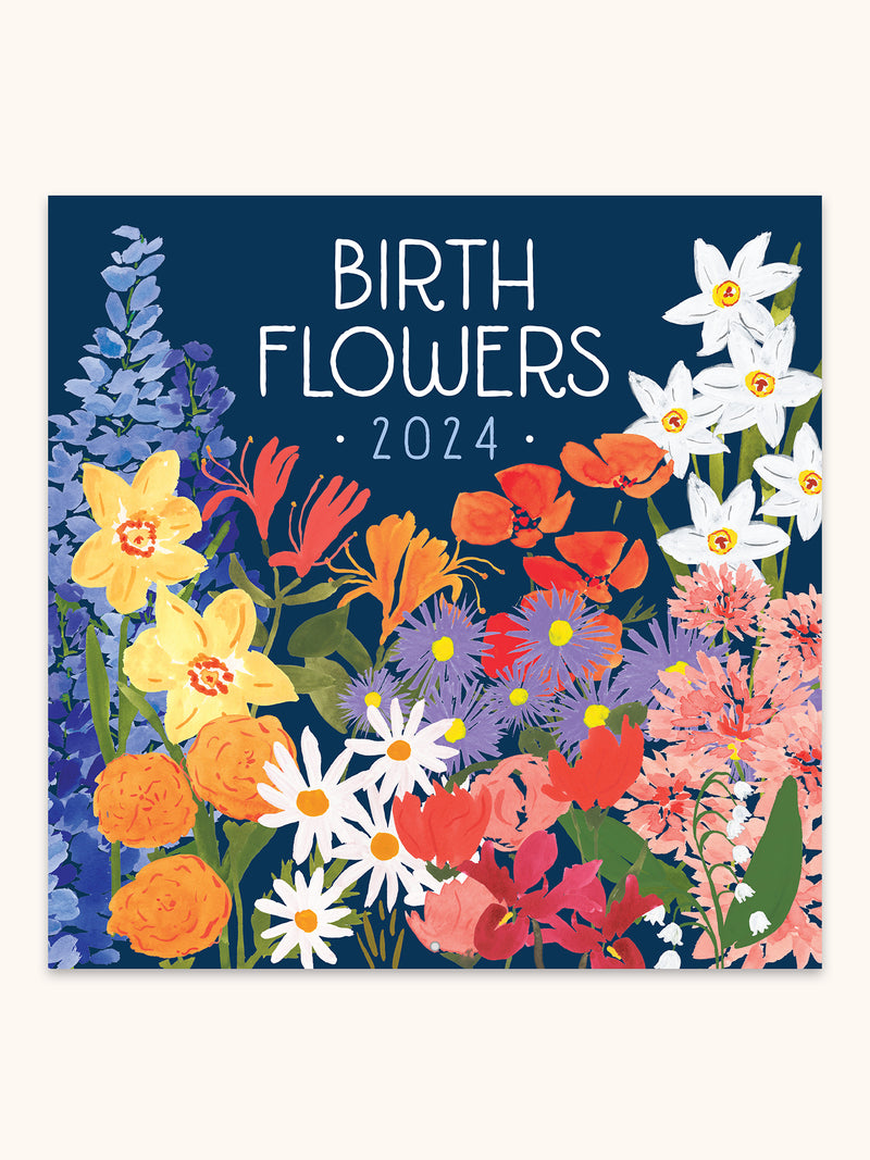 Birth Flowers 12" x 12" Wall Calendar