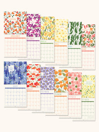 Birth Flowers 12" x 12" Wall Calendar