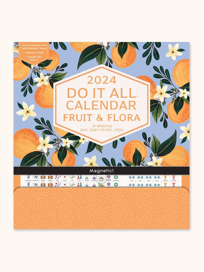 2024 Fruit & Flora Do It All Wall Calendar