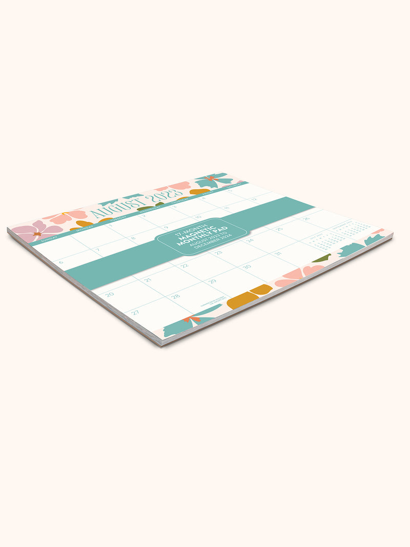 2024 Modern Floral Magnetic Monthly Pad