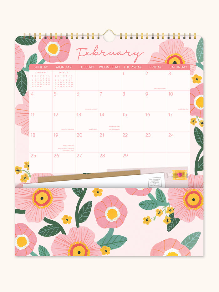 2024 Bella Flora Pockets Plus Calendar