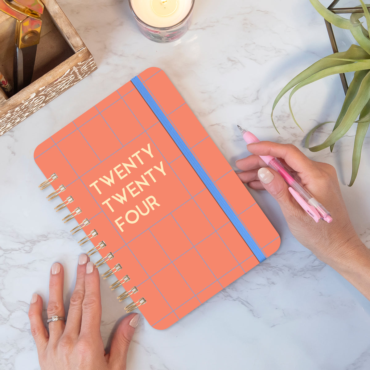 2024 Coral Grid Do It All Planner