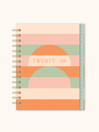 2024 Golden Hour Edie Tabbed Planner