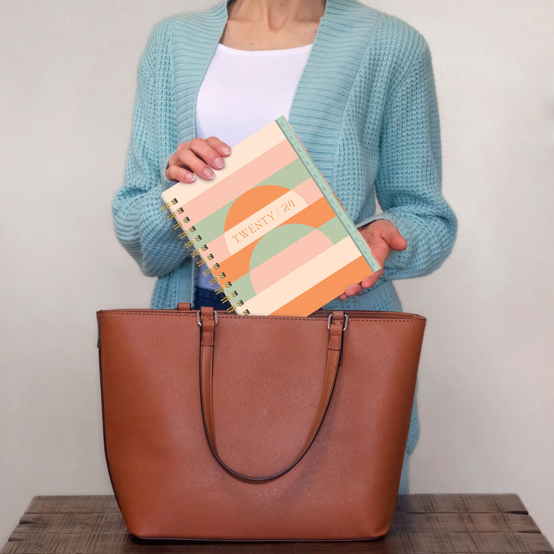 2024 Golden Hour Edie Tabbed Planner