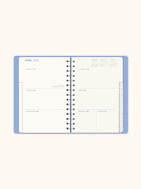2024 Dotted Palms Ondine Tabbed Planner