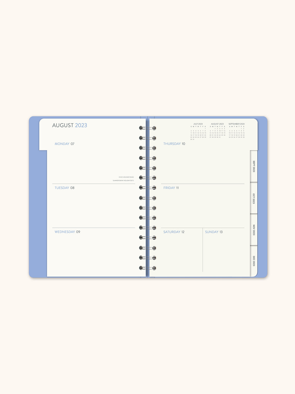 2024 Dotted Palms Ondine Tabbed Planner