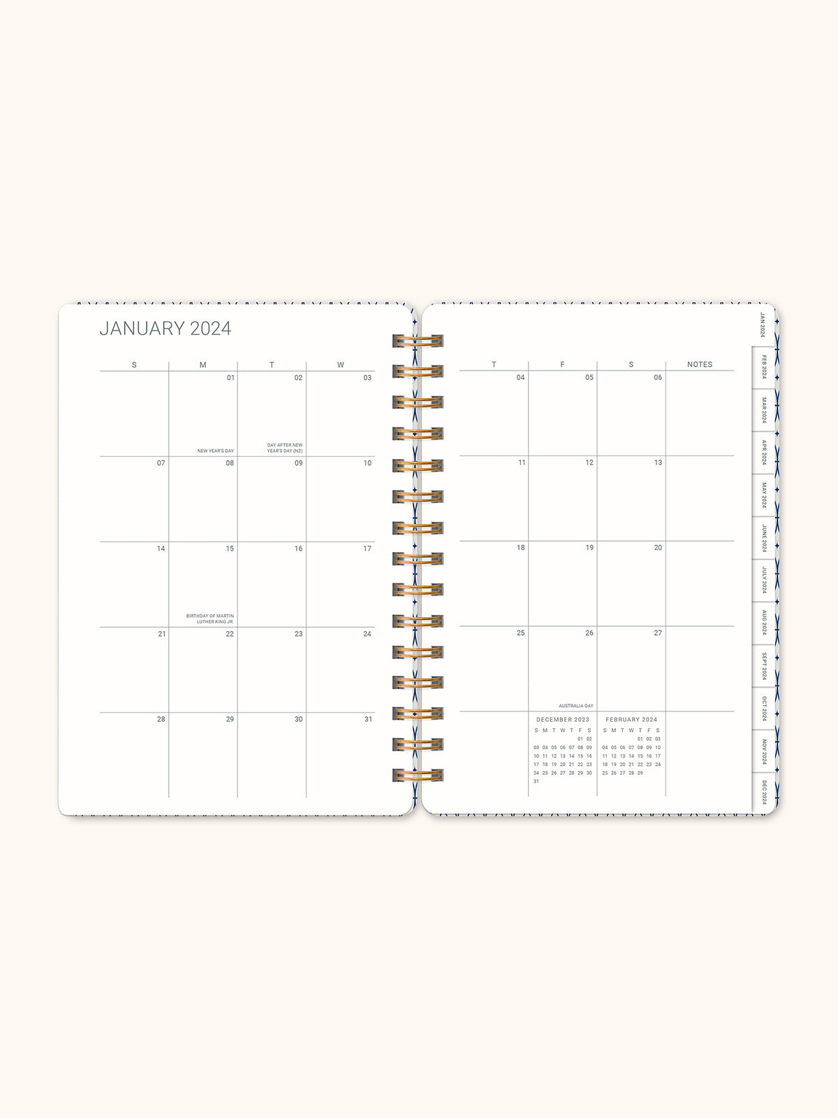 2024 Cambridge Blue Agatha Planner