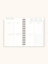 2024 Greige Agatha Planner