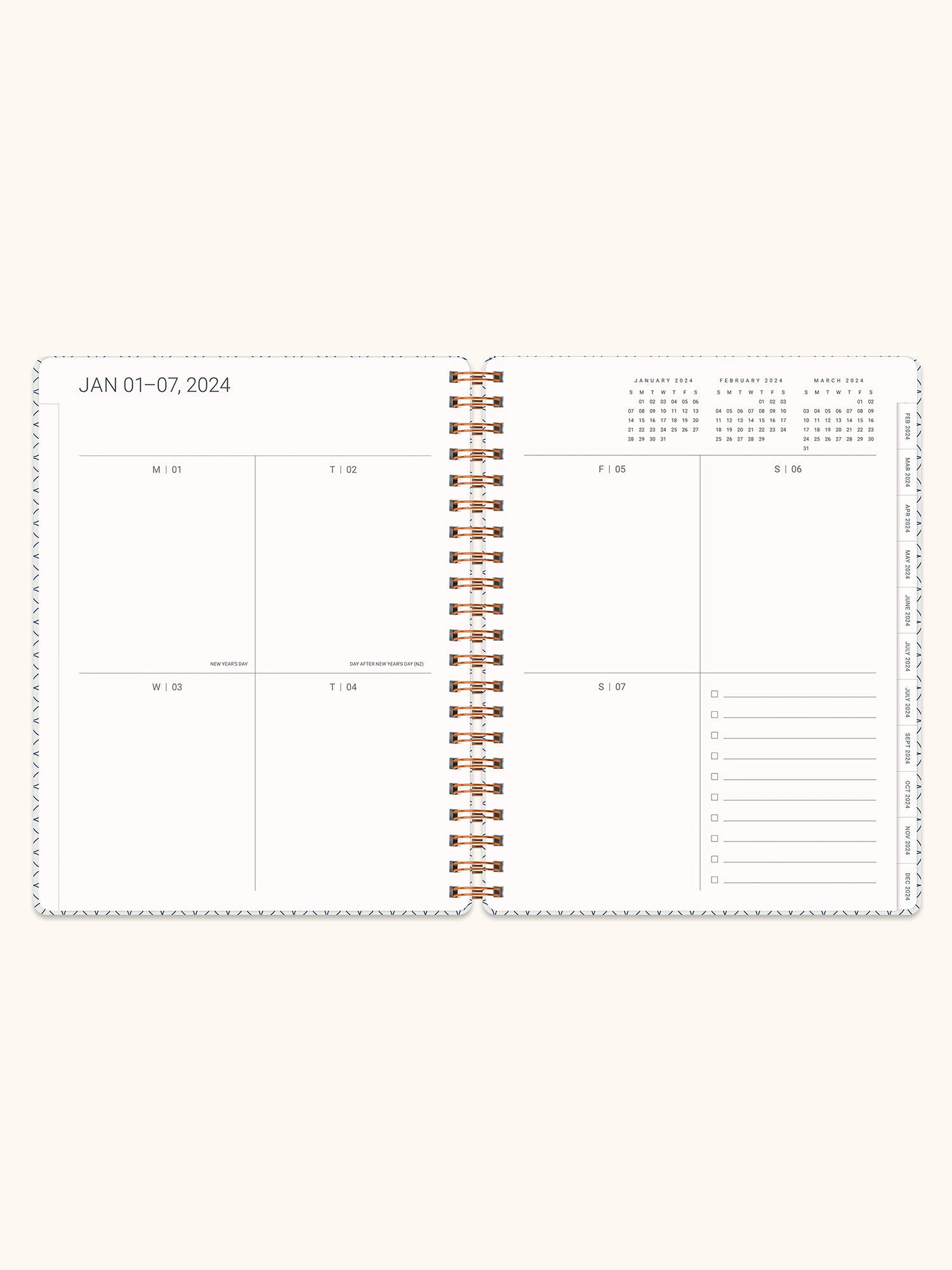 2024 Oxford Blue Baxter Planner – Studio Oh!