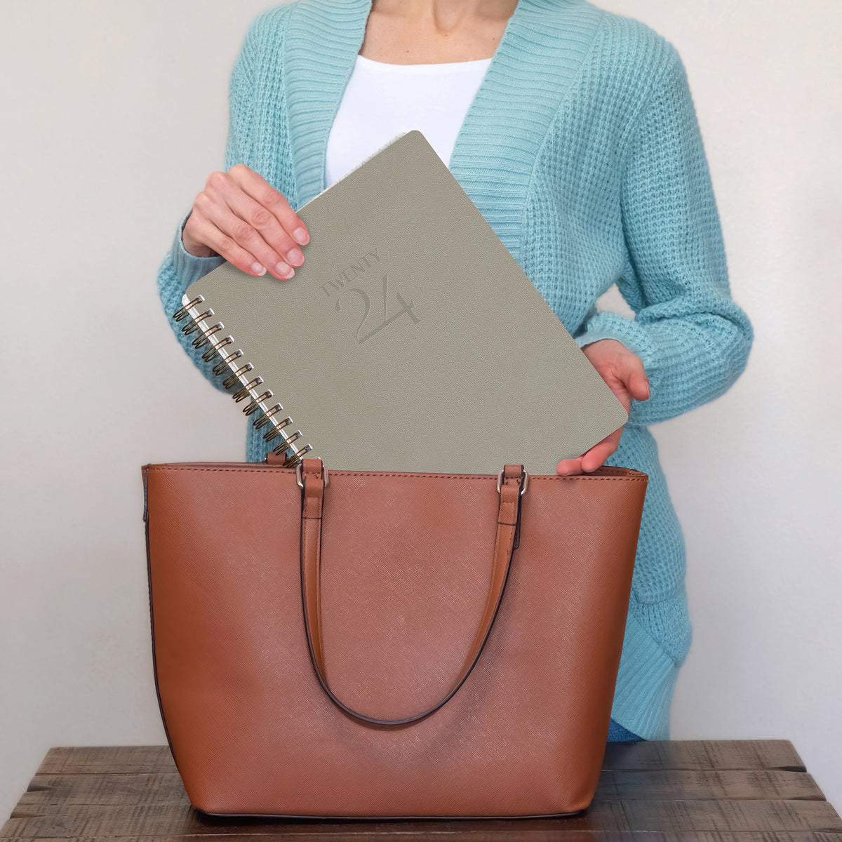 2024 Greige Baxter Planner