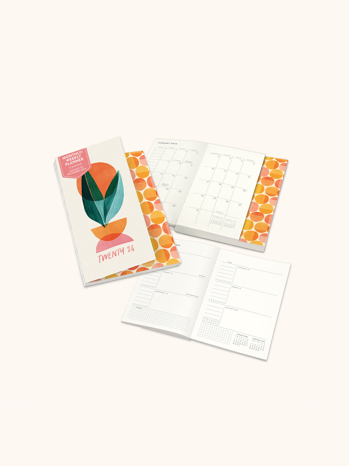 2024 Southwest Desert Monthly/Weekly Duplex Planner