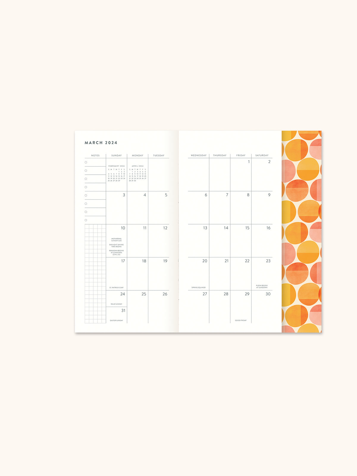 2024 Southwest Desert Monthly/Weekly Duplex Planner