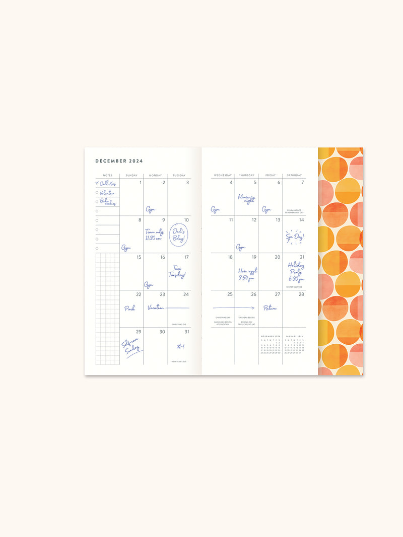 2024 Southwest Desert Monthly/Weekly Duplex Planner