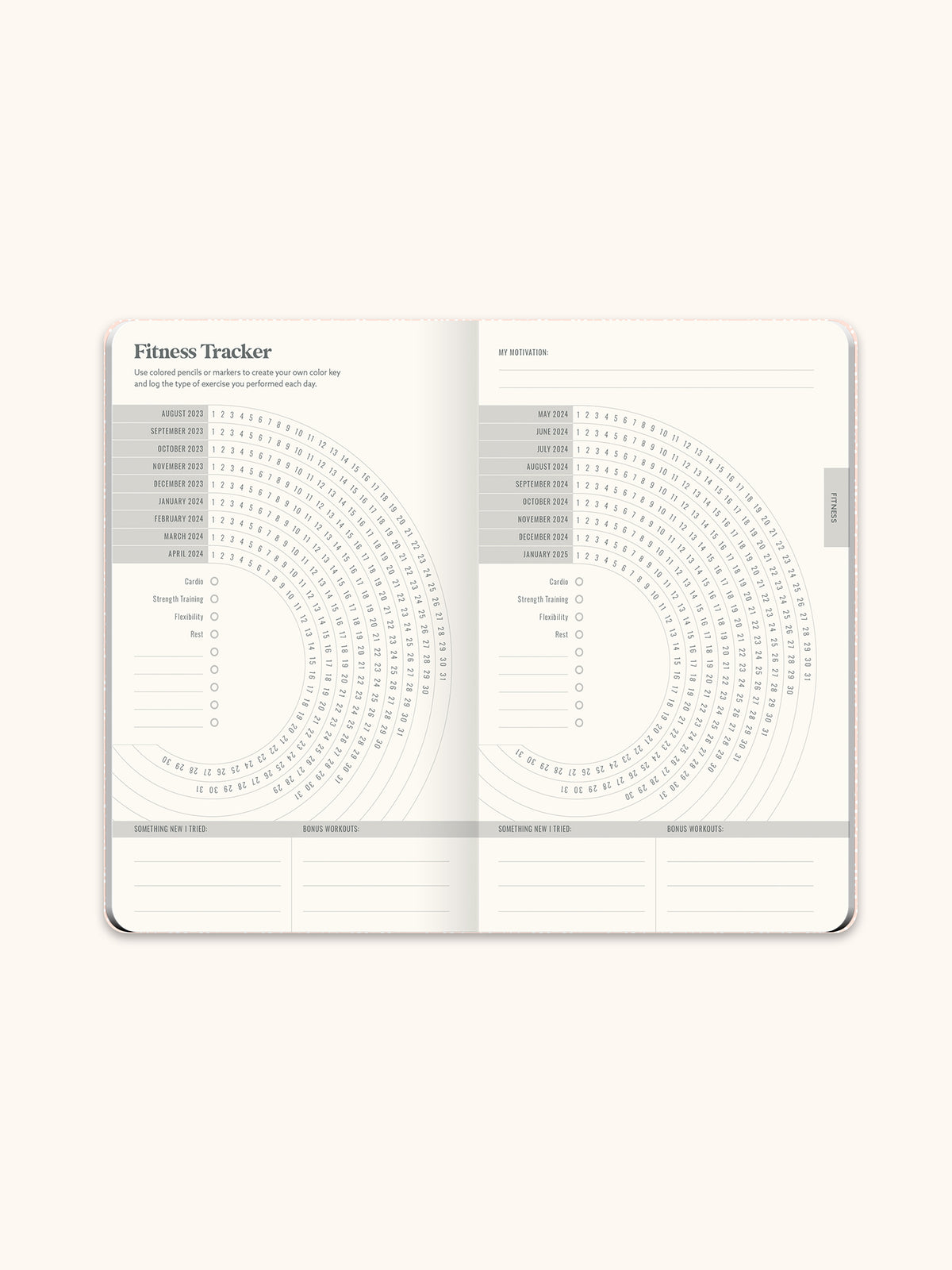 2024 Flower Market Monthly Planner Trio