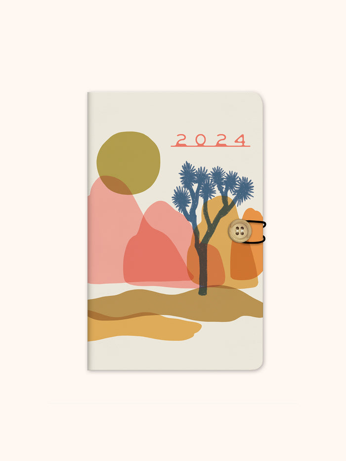 2024 Desert Moonrise Monthly Planner Trio