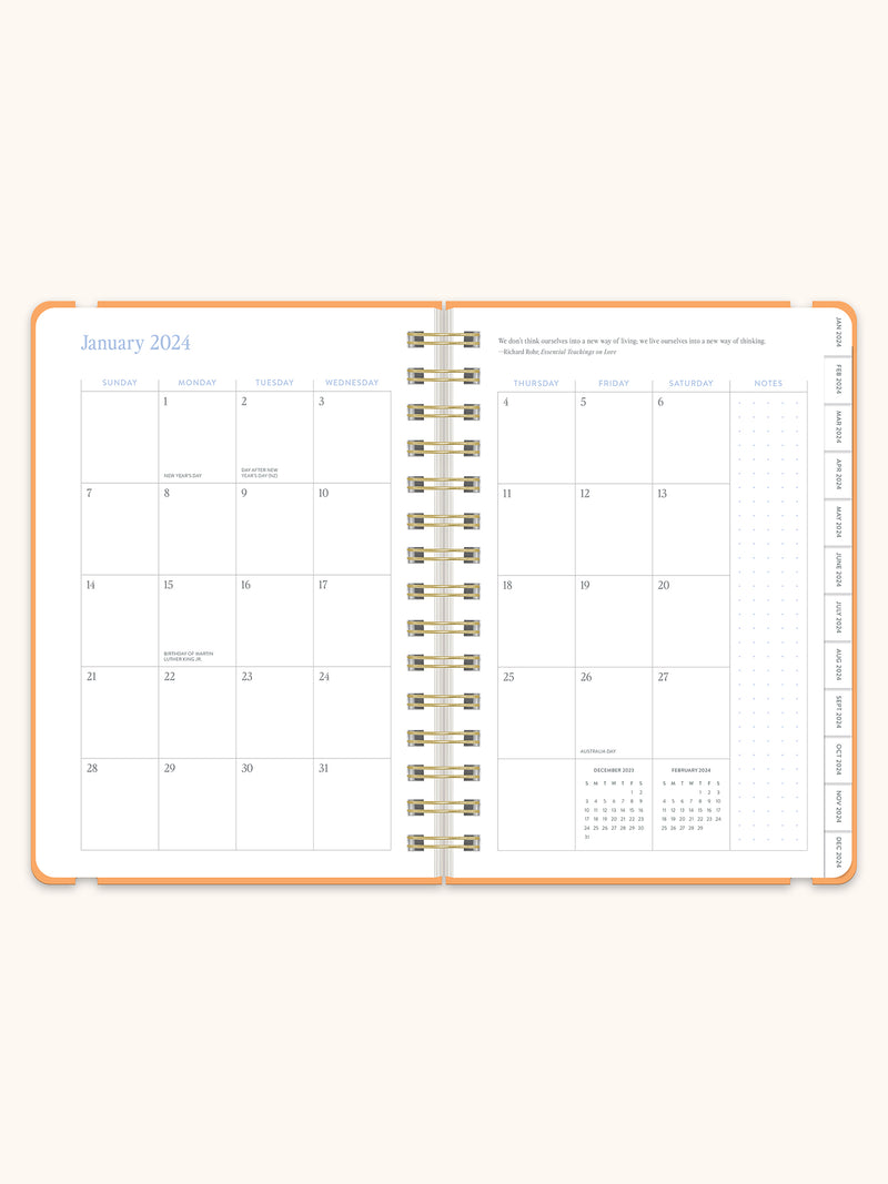 2024 All Aglow Self-Care Planner