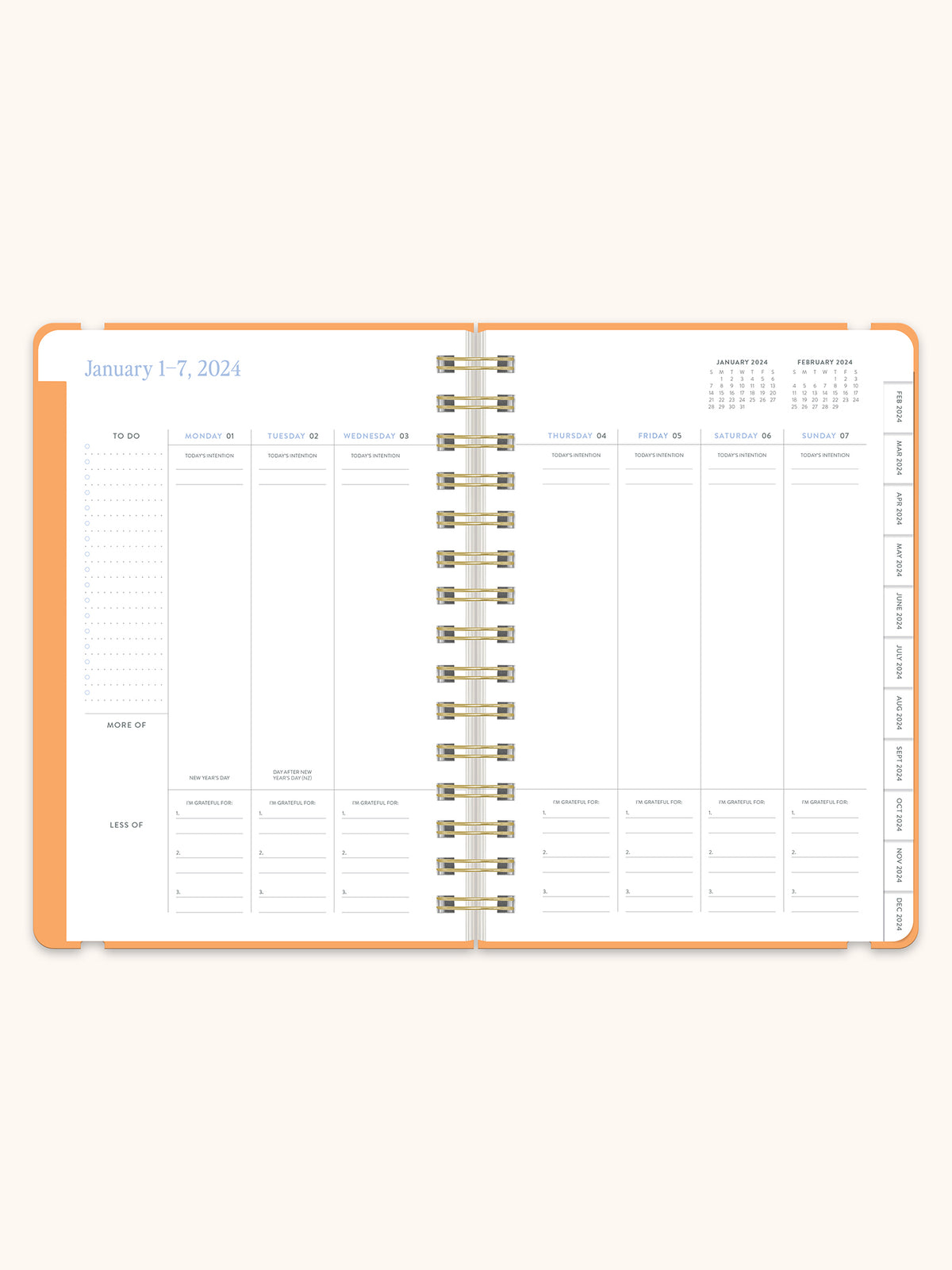 2024 All Aglow Self-Care Planner