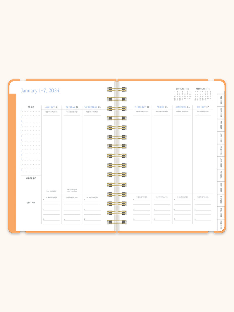 2024 All Aglow Self-Care Planner