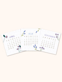 Let Love Grow Plant & Bloom Desk Calendar