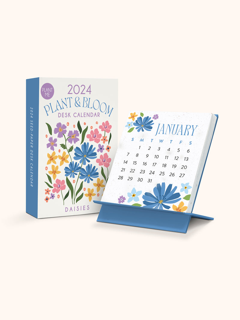 Full Bloom Plant & Bloom Desk Calendar