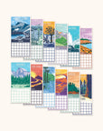 2025 National Parks 12" x 12" Calendar