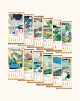 2025 Japanese Woodblocks 12" x 12" Calendar