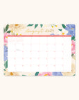 2025 Bella Flora Desk Blotter Calendar