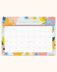 2025 Bella Flora Desk Blotter Calendar