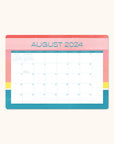 2025 Color Theory Desk Blotter Calendar