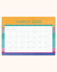 2025 Color Theory Desk Blotter Calendar