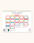 2025 Color Theory Deluxe Wall Calendar