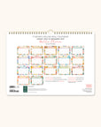 2025 Bella Flora Deluxe Wall Calendar