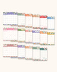 2025 Pretty Petals Magnetic Monthly Pad Calendar