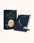 2025 Moon Phases Scratch & Reveal Desk Calendar